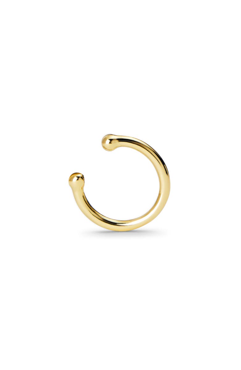 Ana Luisa Sterling Silver - Simple Ear Cuff, Main, color, Gold