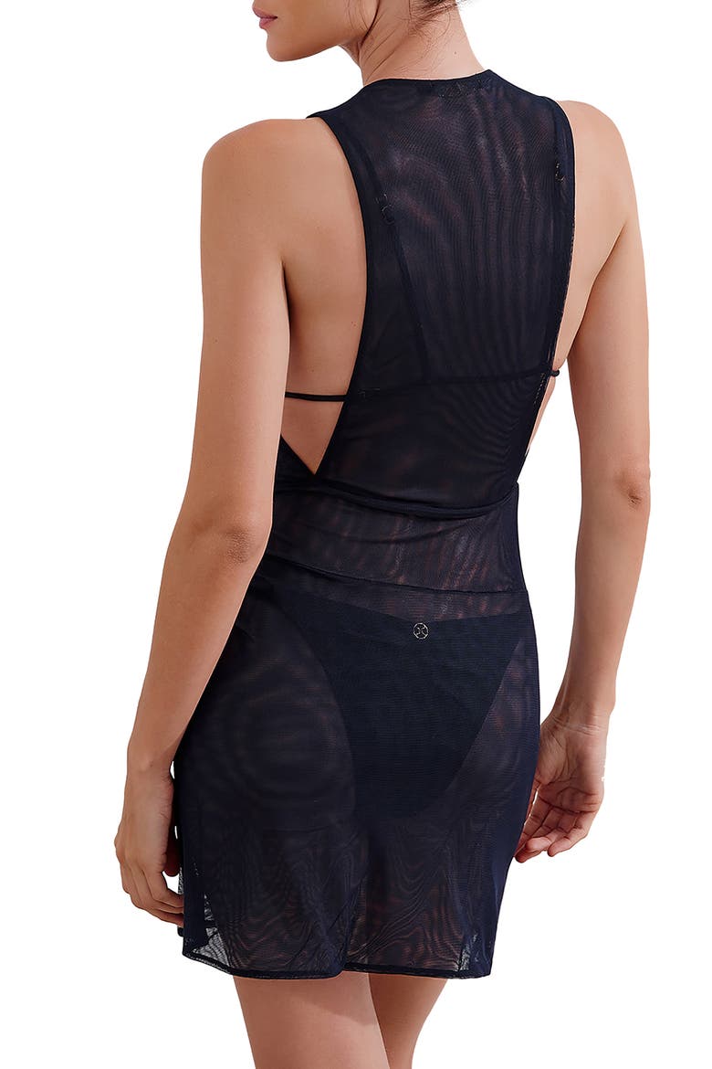 Mila Cover-Up Dress, Alternate, color, BLUE OCEAN