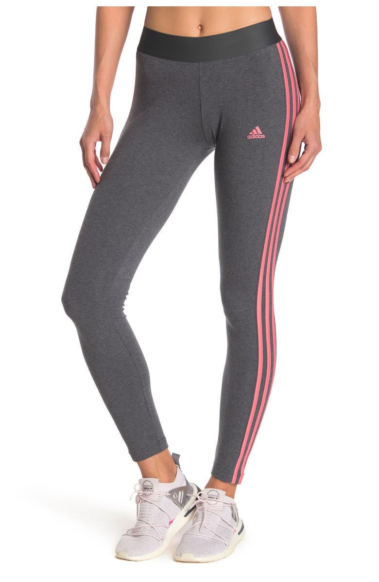 adidas 3-Stripes Leggings, Main, color, 