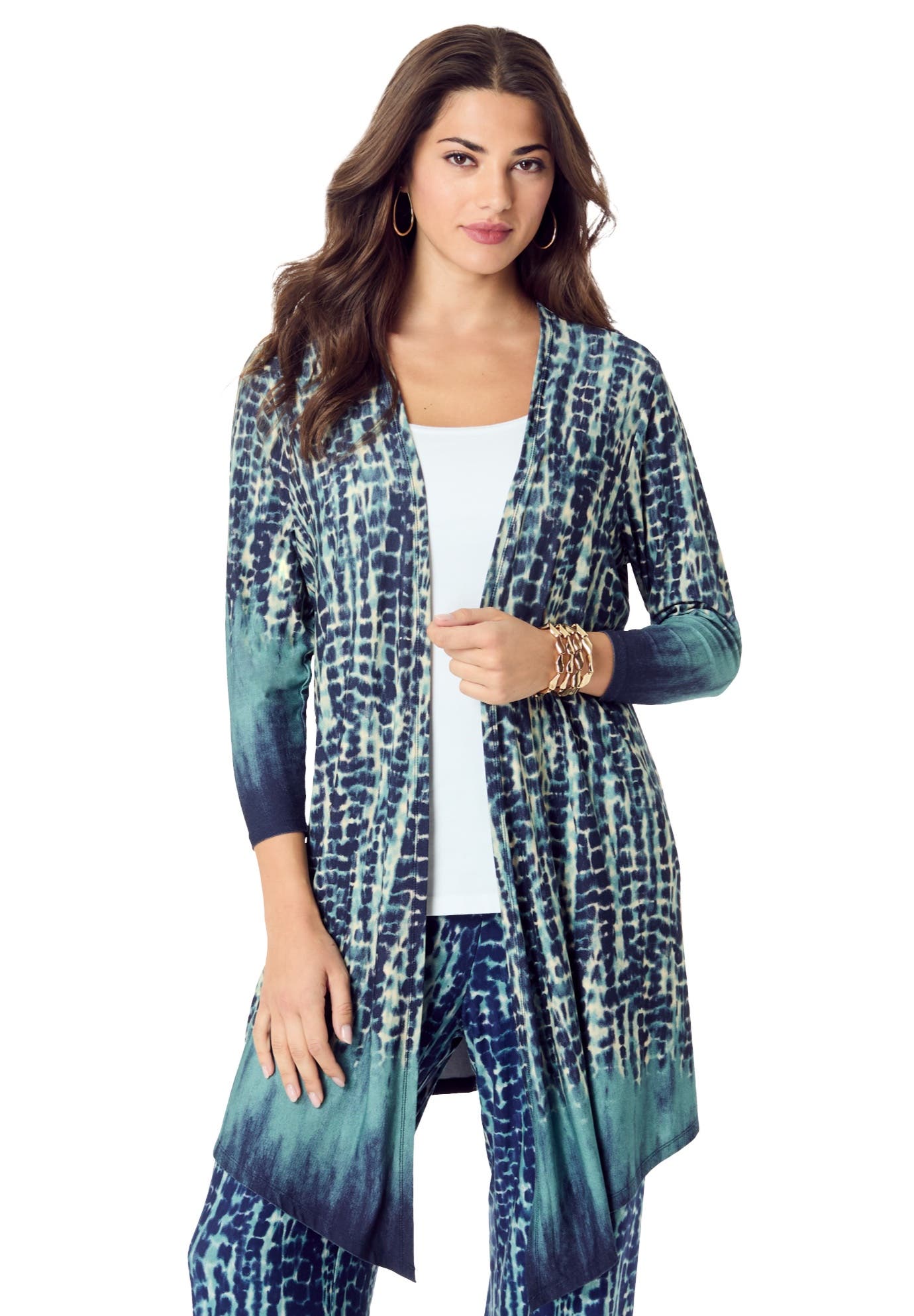 SAGE TIE DYE BORDER