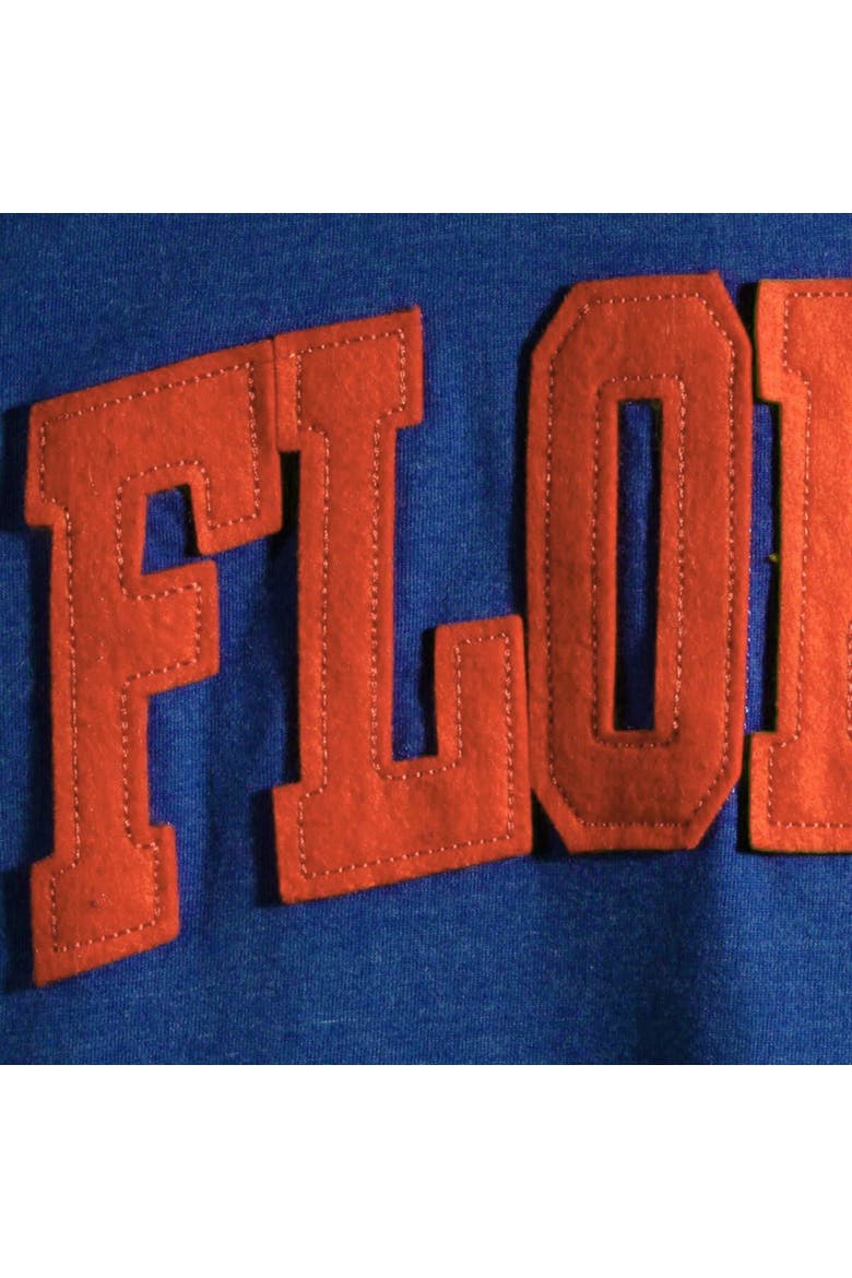 Women's Pressbox Royal Florida Gators Two-Hit Canyon Long Sleeve T-Shirt, Alternate, color, Royal