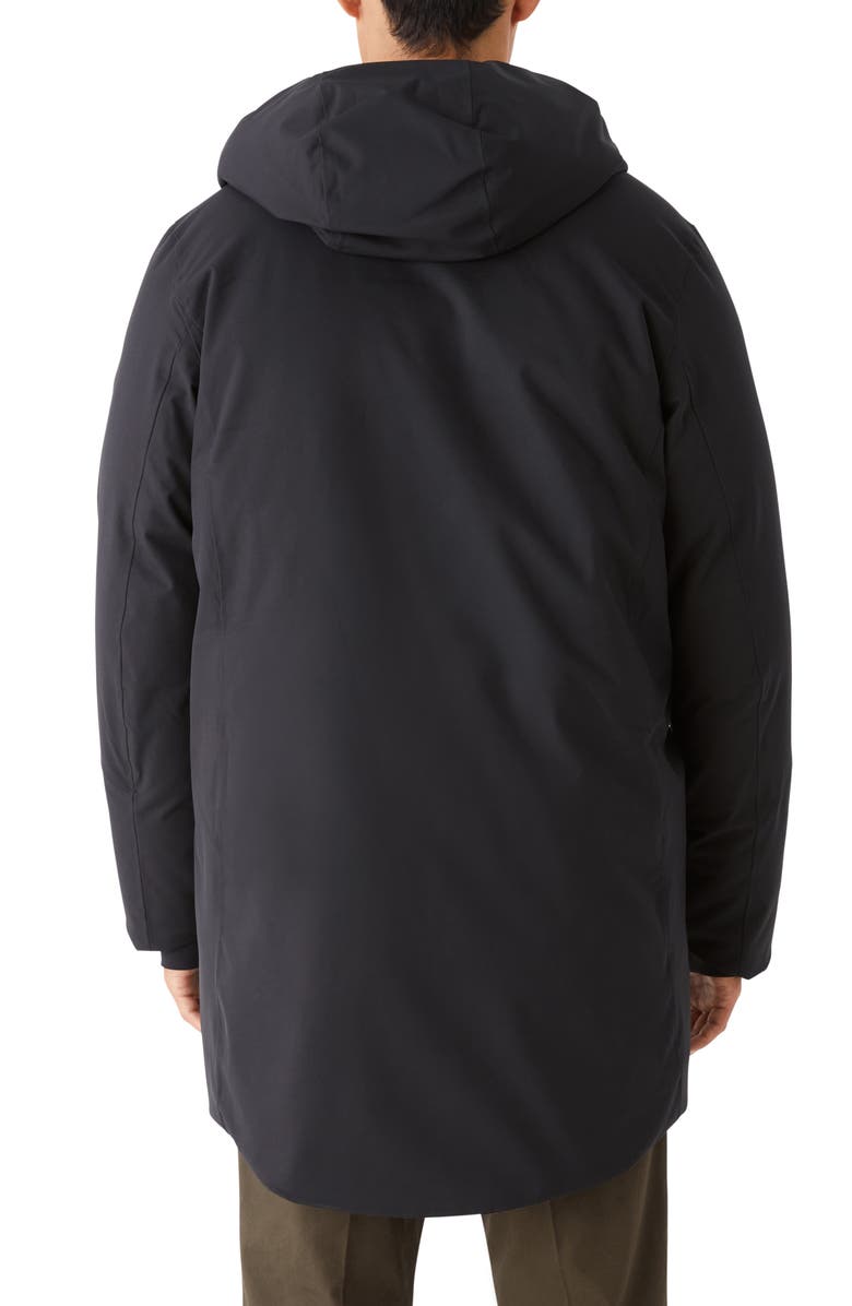 Frank And Oak Capital Waterproof Recycled Polyester Hooded Parka, Alternate, color,