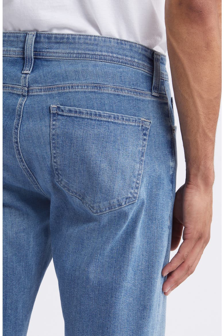 Straight Leg Jeans, Alternate, color, LIGHT WASH DENIM