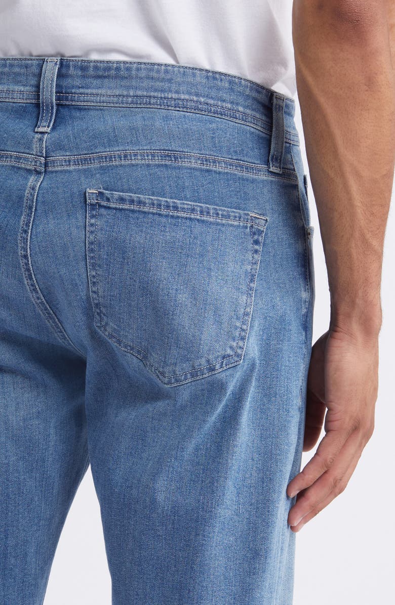 Nordstrom Straight Leg Jeans, Alternate, color, Light Wash Denim