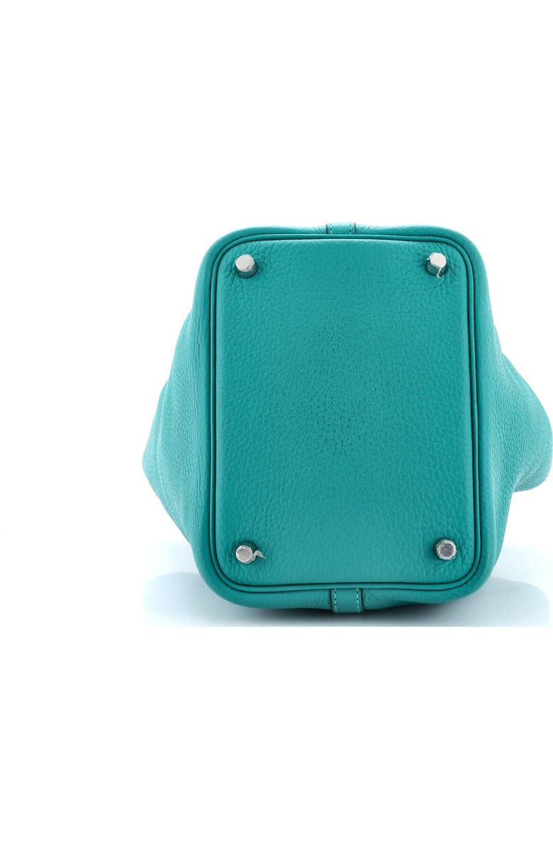 Pre-Owned Hermes Picotin Lock Bag Clemence PM, Alternate, color, Vert Verone