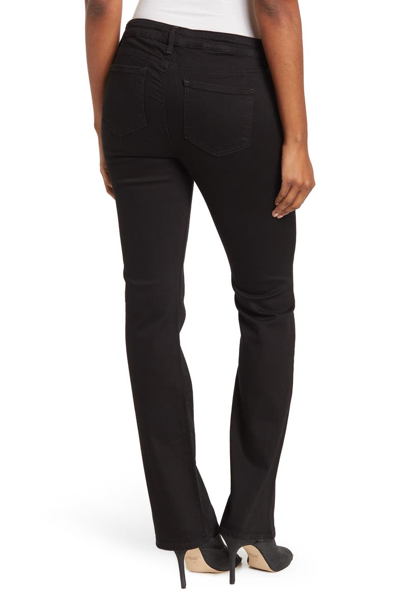 NYDJ Barbara Bootcut Jeans, Alternate, color, Black