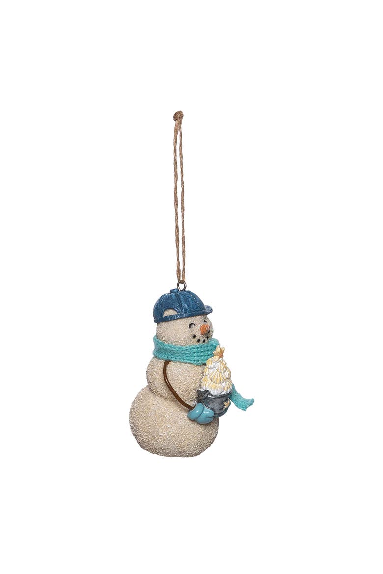 Sandman Dude Tree Ornament, Alternate, color, Blue
