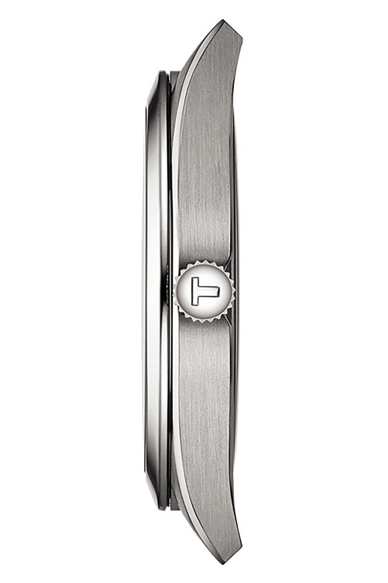Gentleman Titanium Bracelet Watch, 40mm, Alternate, color, GREY