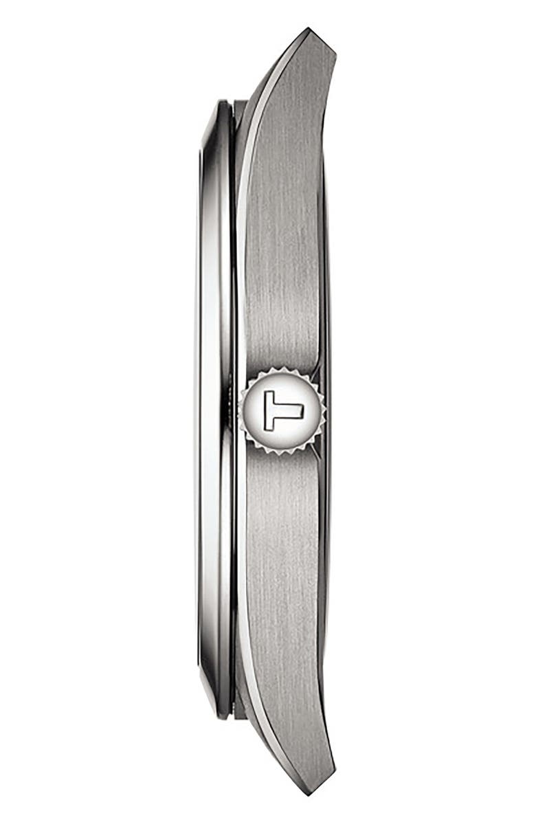 Tissot Gentleman Titanium Bracelet Watch, 40mm, Alternate, color, Grey