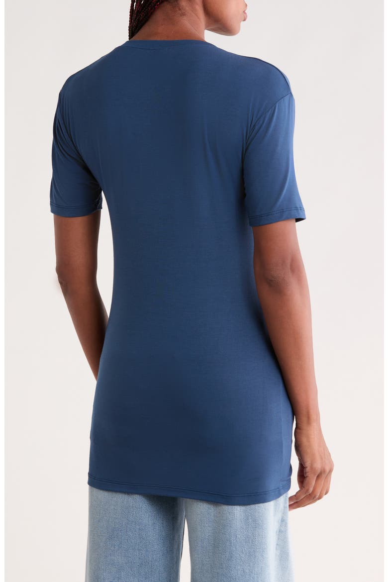 V-Neck Pocket T-Shirt, Alternate, color, NAVY