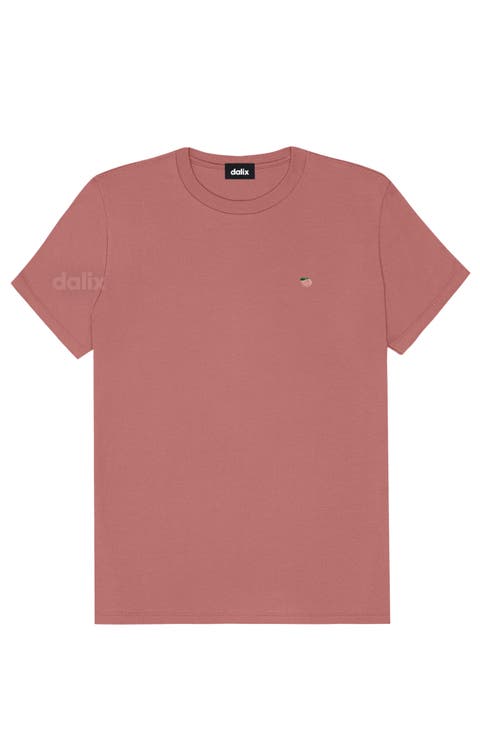 Womens Lil Peach Jersey Tee