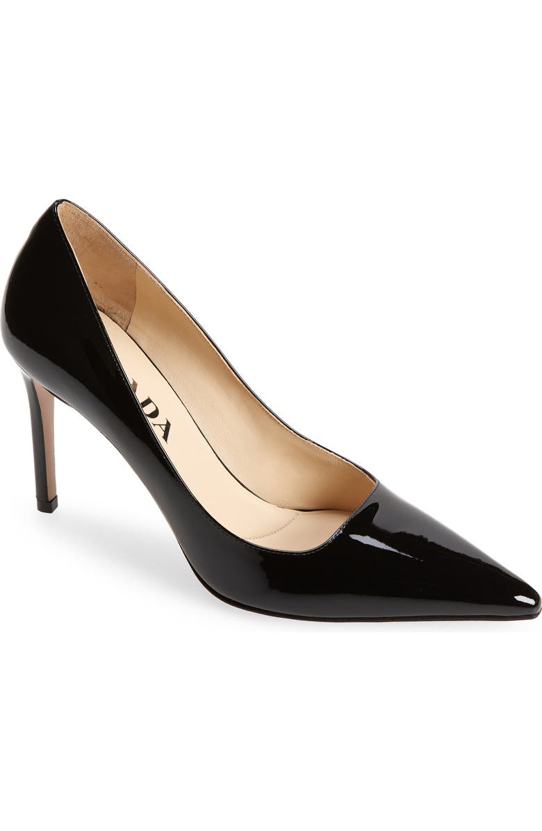 Prada Pointed Toe Pump, Main, color,