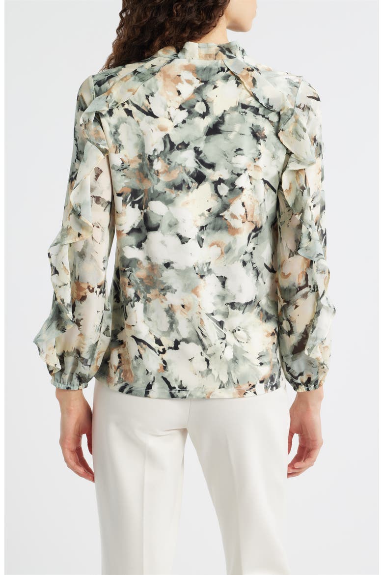 LS RUFFLE TIE NK, Alternate, color, SOFT ALOE MULTI