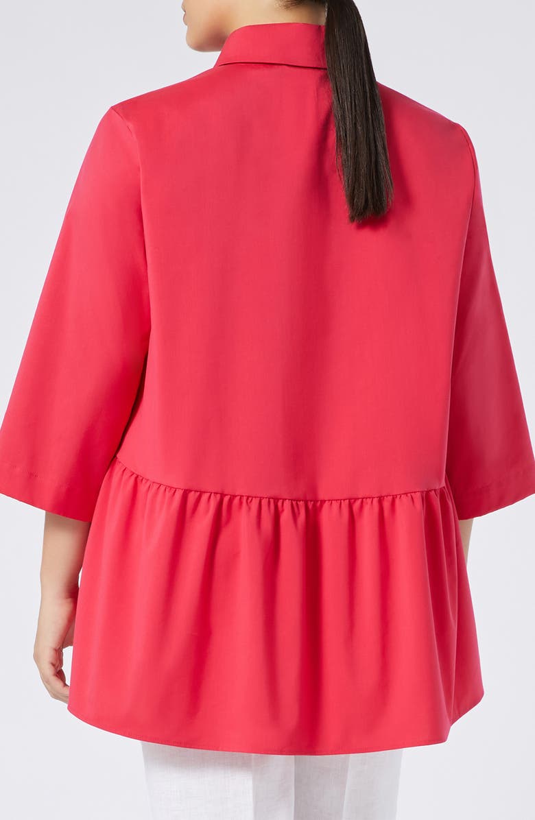 Marina Rinaldi Gioco Shirt, Alternate, color, Pink Red