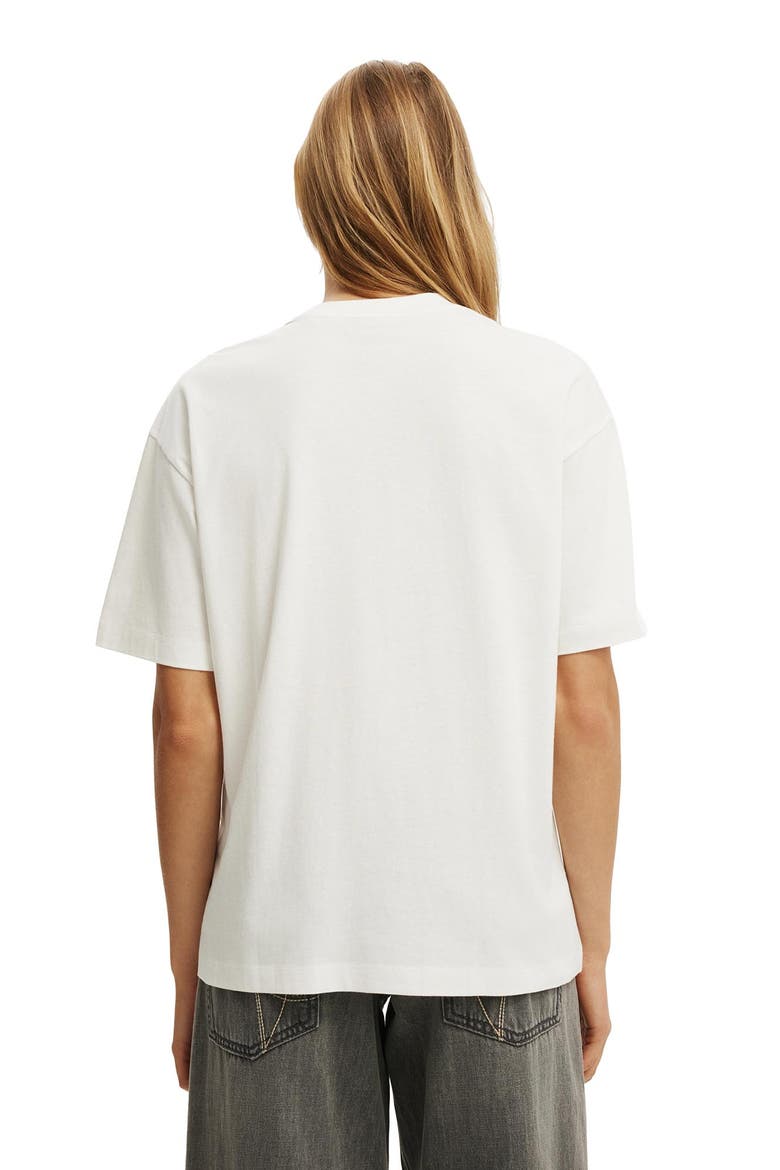 Women's The Lcn Music Boxy Graphic Tee, Alternate, color, Lady Gaga Mayhem  Vintage