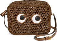 Anya Hindmarch Eyes Raffia Crossbody Bag