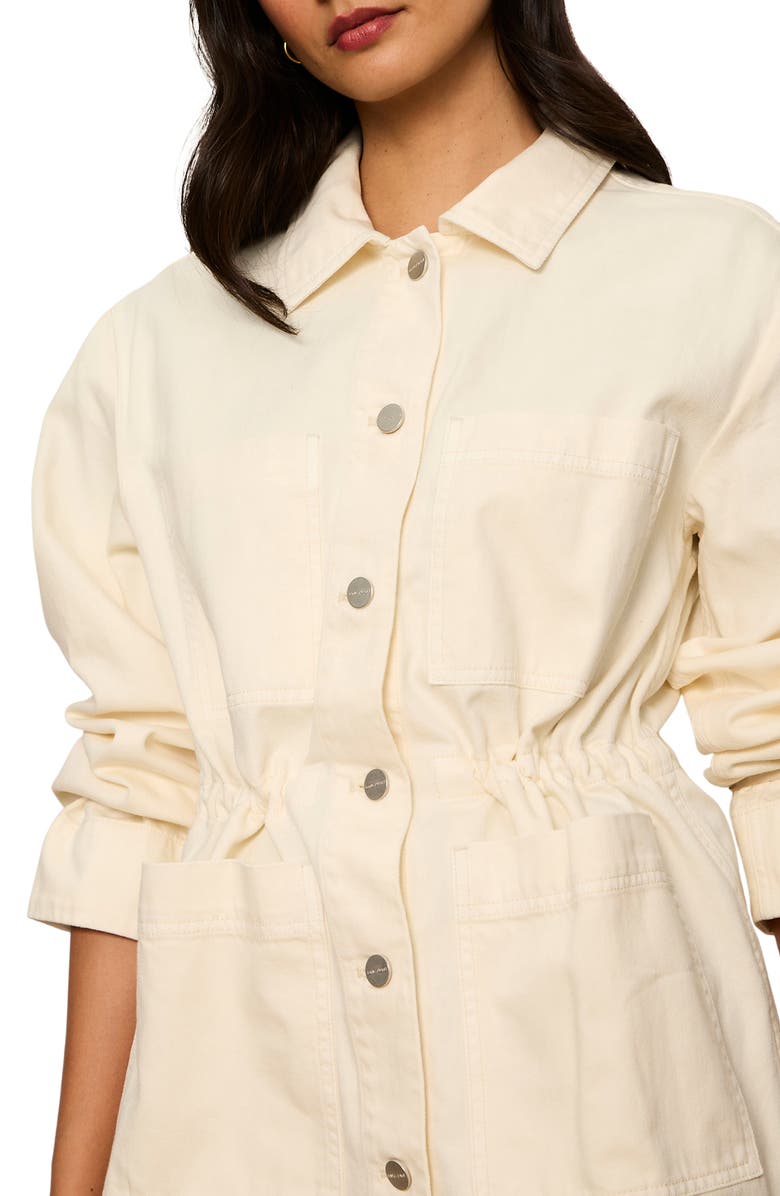 Sanctuary Greenhouse Cotton Jacket, Alternate, color, Collagen White