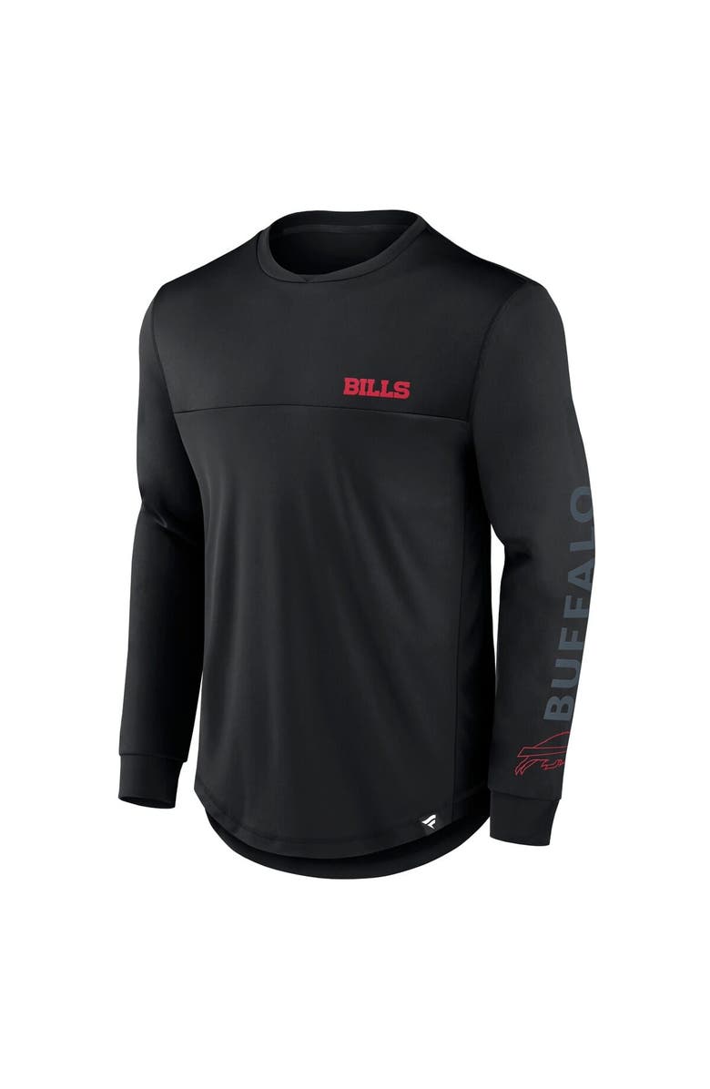 FANATICS Men's Fanatics Black Buffalo Bills Blackout Long Sleeve T-Shirt, Alternate, color, 
