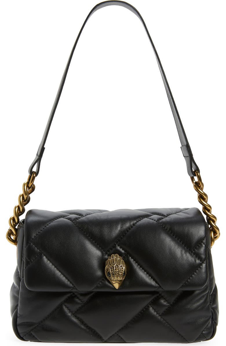 Kurt Geiger London Medium Kensington Soft Quilted Leather Shoulder Bag, Main, color,