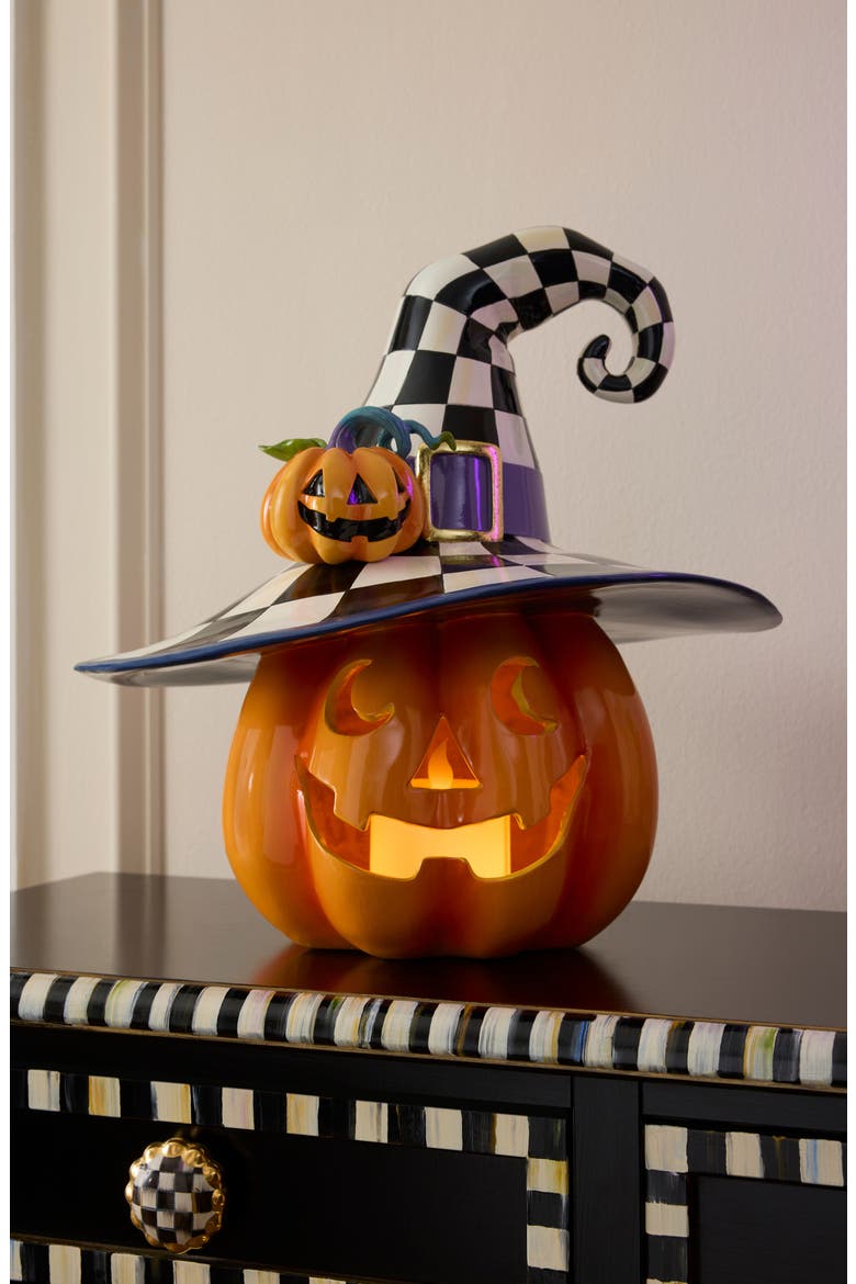 Fortune Teller Happy Jack Decoration, Alternate, color, ORANGE