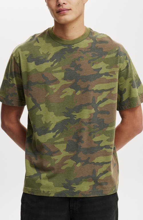 COTTON ON COTTON ON CAMO LOOSE FIT T-SHIRT