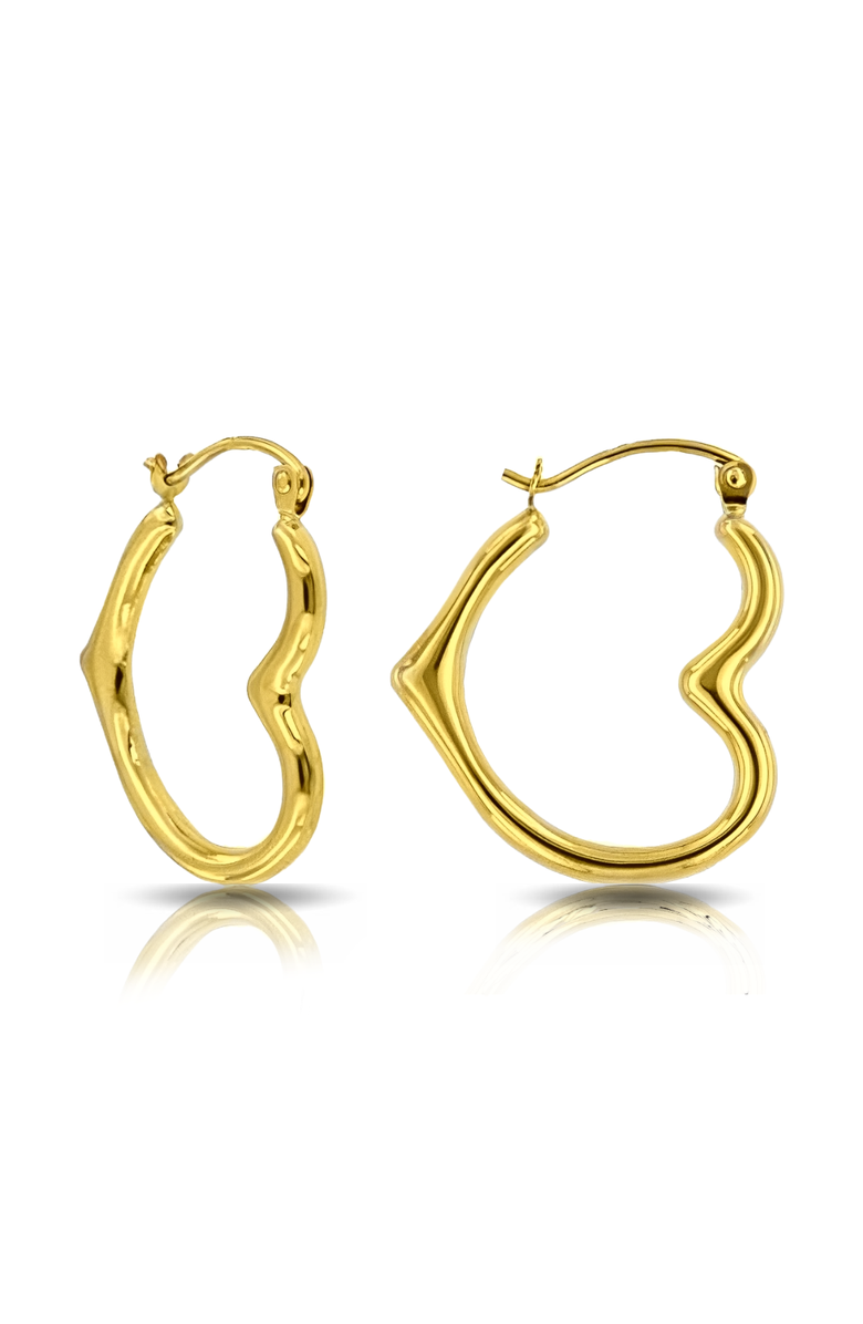 Donatello Gian Hanging Heart Hoop Earrings, Main, color,