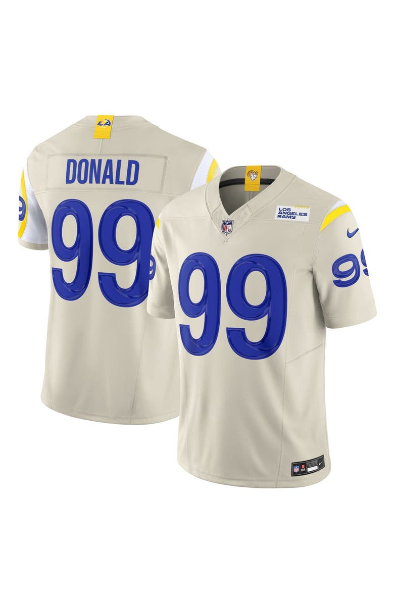 Nike Men's Nike Aaron Donald Bone Los Angeles Rams Alternate Vapor F.U.S.E. Limited Jersey, Alternate, color, 