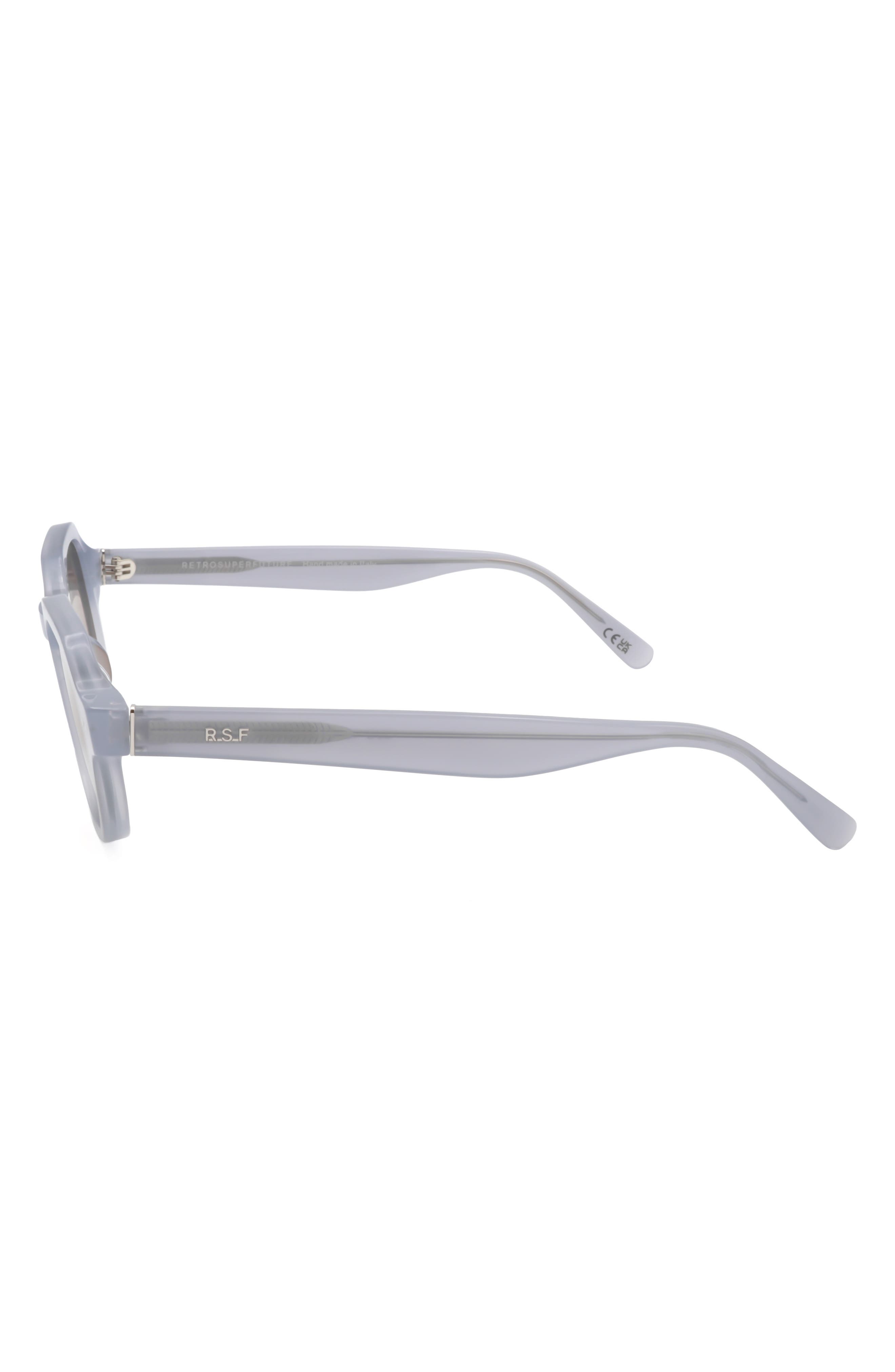 49mm Round Sunglasses