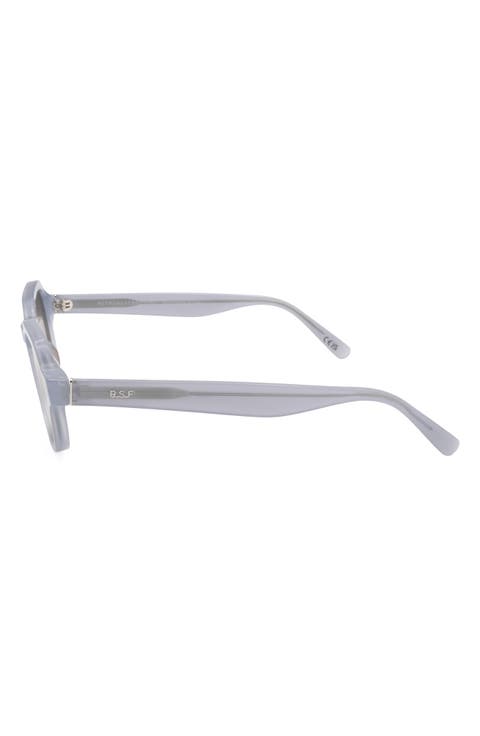 49mm Round Sunglasses