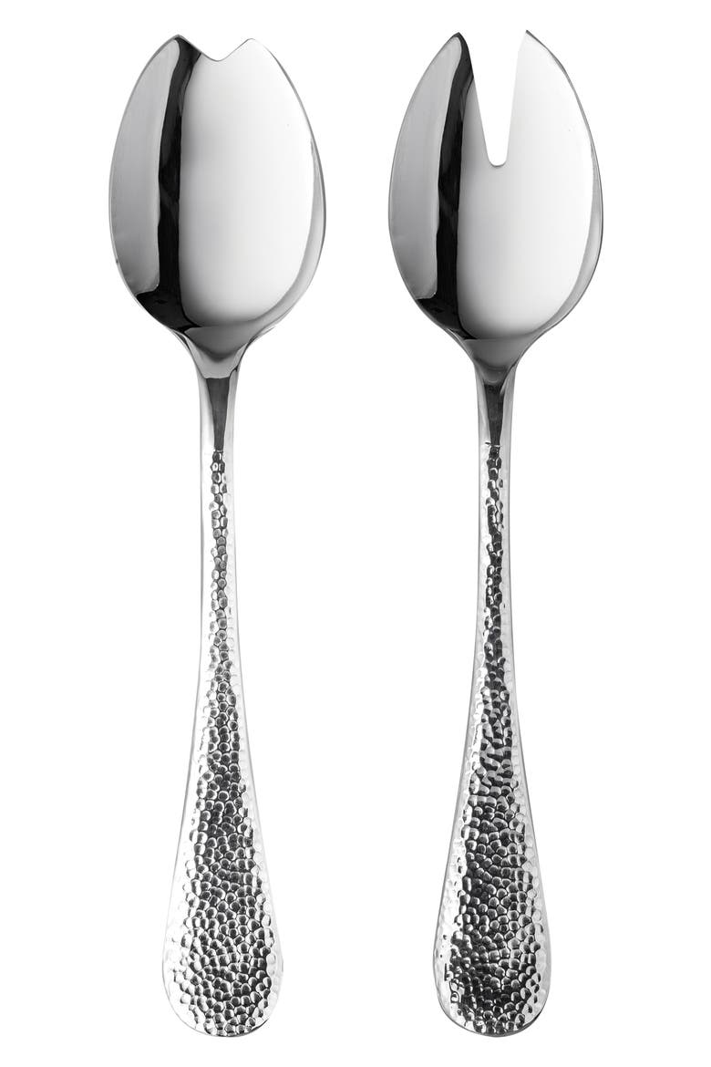 Epoque Salad Servers, Main, color, STAINLESS SHINY