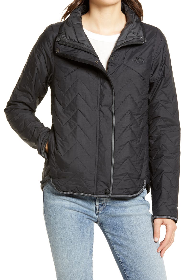 Westborough Insulated Quilted Jacket, Alternate, color, BLACK