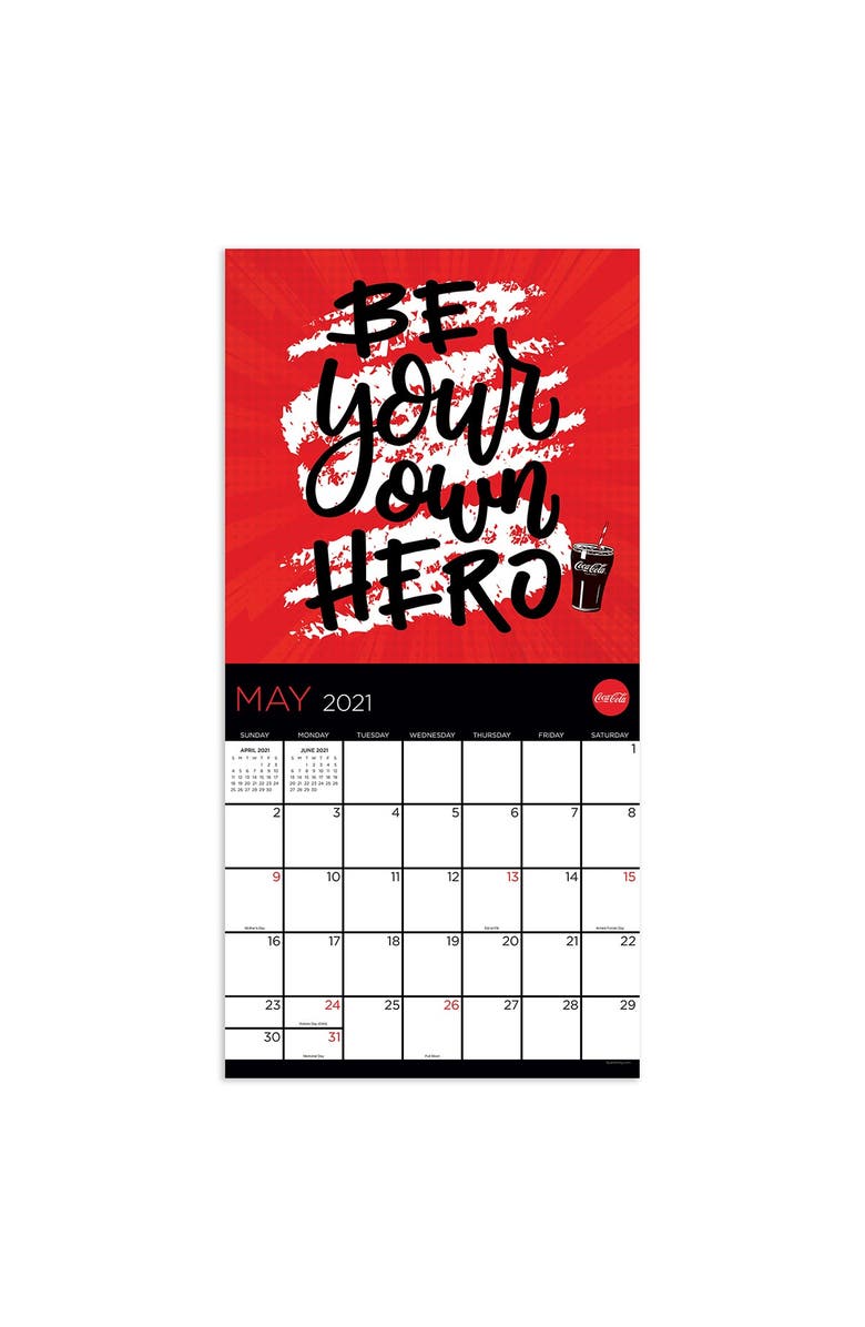 TF PUBLISHING 2021 Coca-Cola: COKE RED Wall Calendar, Alternate, color, 