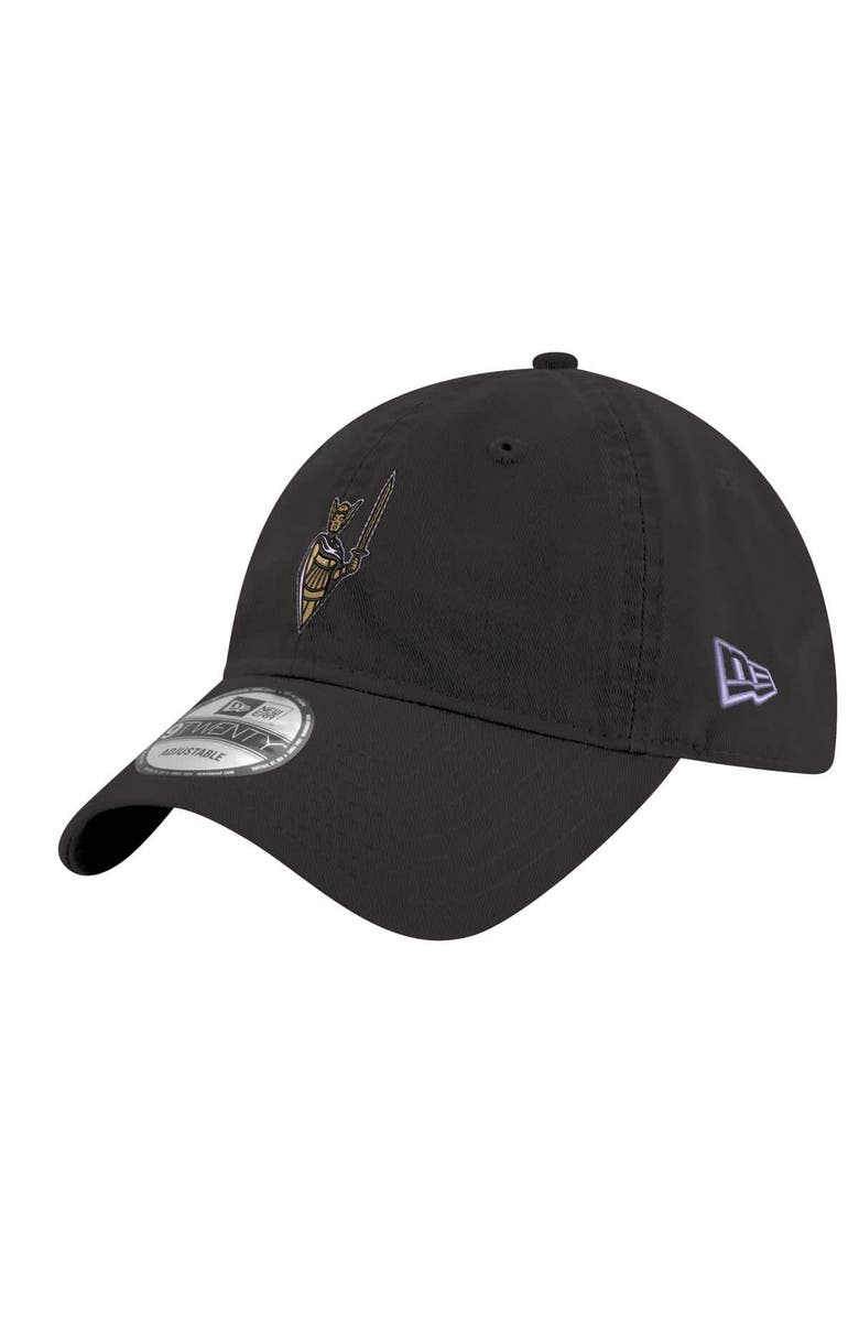 New Era Unisex New Era Eclipse Black Golden State Valkyries Core 9TWENTY Adjustable Hat, Main, color, Eclipse Black