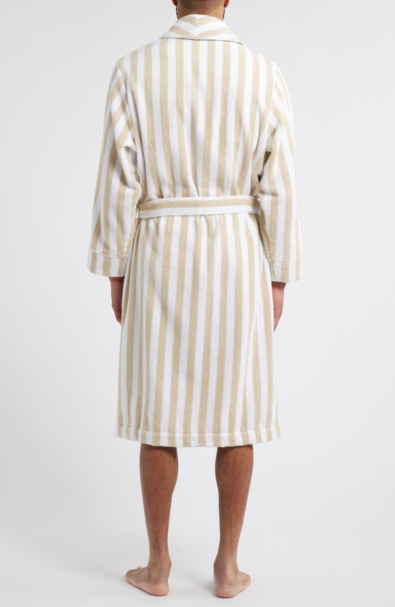 Nordstrom Stripe Hydrocotton Robe, Alternate, color,