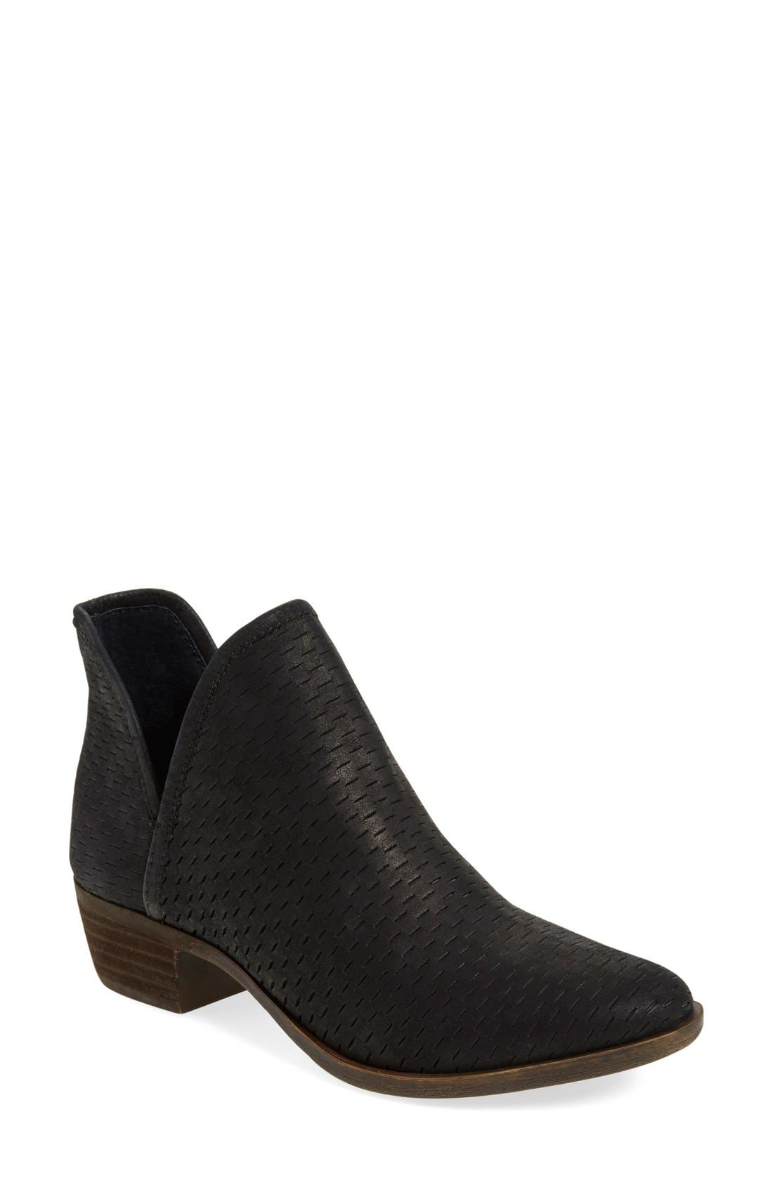 Lucky Brand 'Bashina' Perforated Bootie, Main, color, 