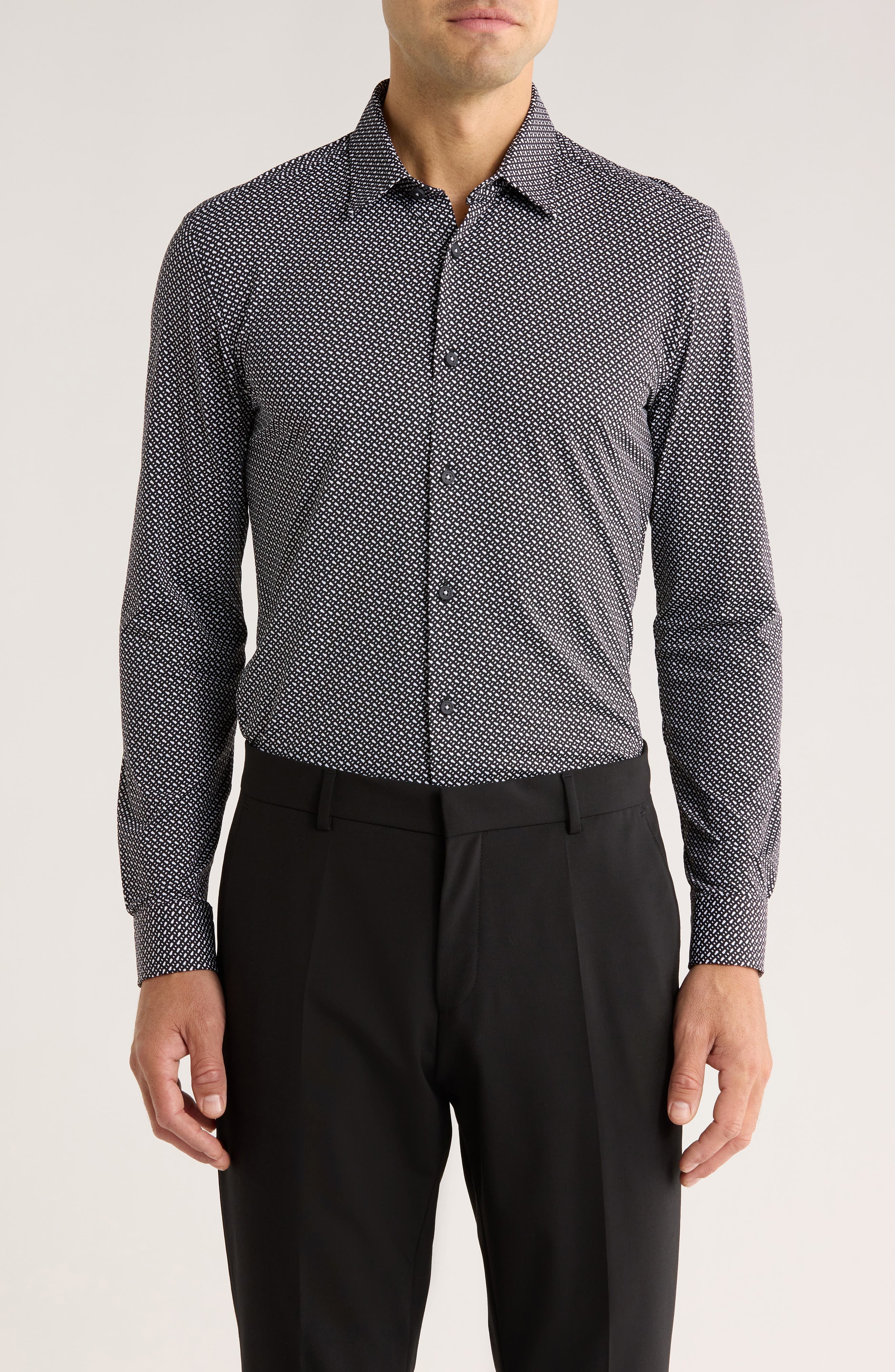 BOSS Roan Kent Button-Up Shirt