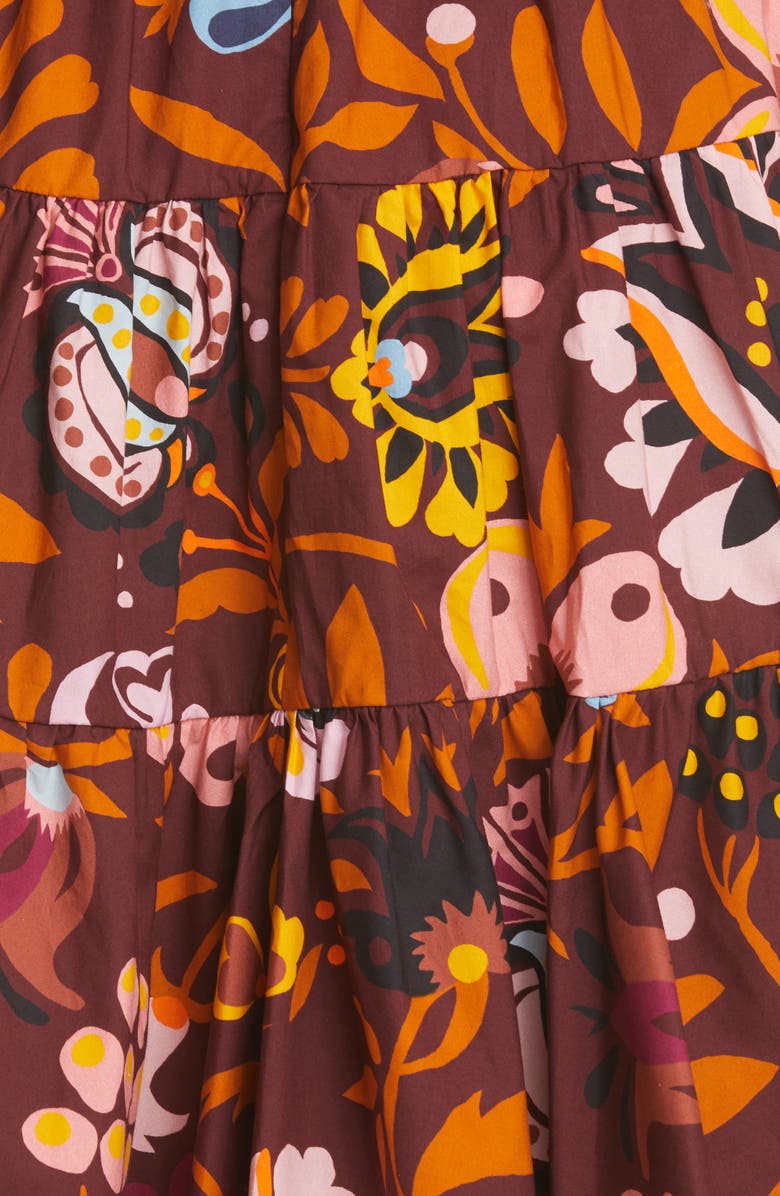 La DoubleJ Honeybun Tiered Poplin Cover-Up Dress, Alternate, color, 