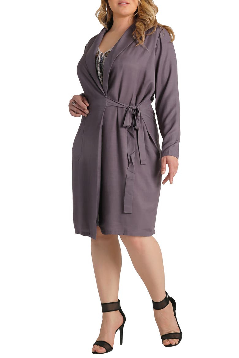 Sunshine Lavender Duster, Alternate, color, DARK PURPLE