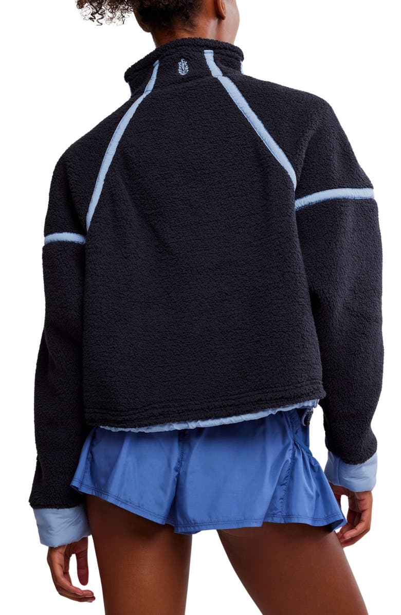 Free People FP Movement Mountain High Fleece Half Zip Pullover, Alternate, color,