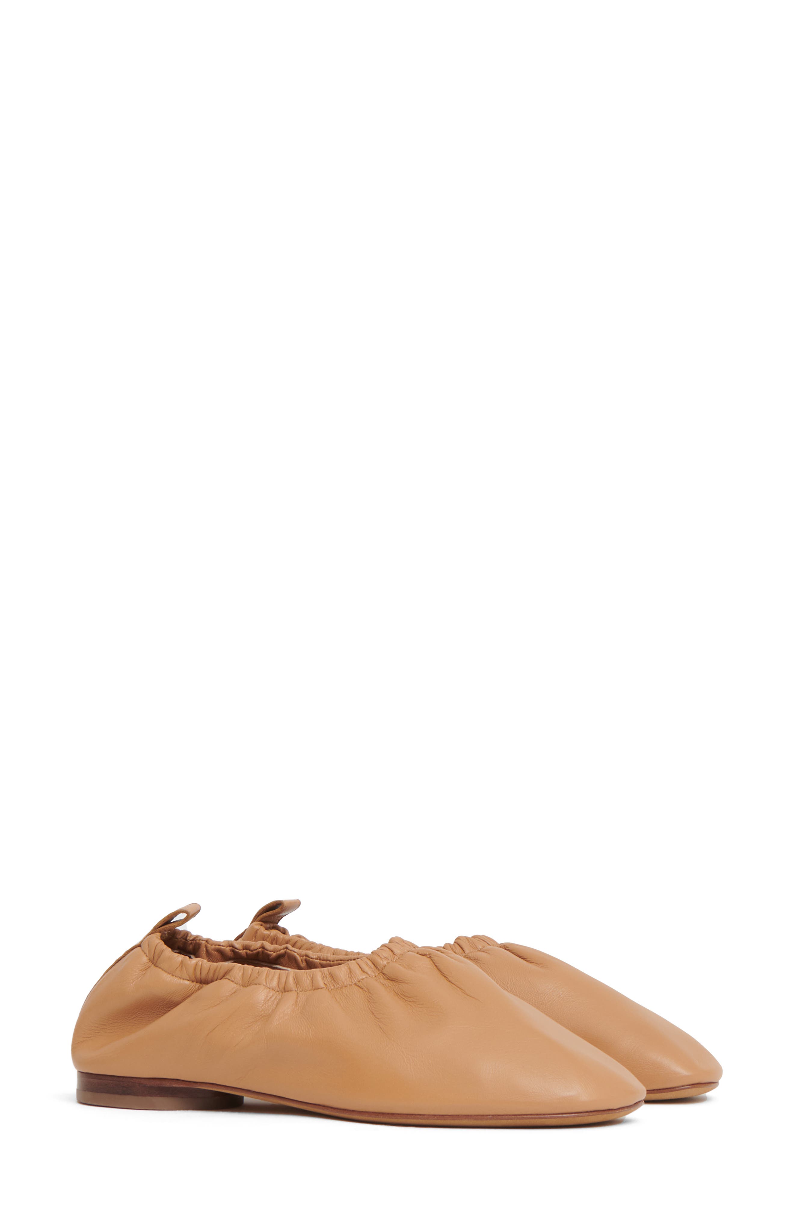 Glove Ballet Flat, Main, color, CARAMEL