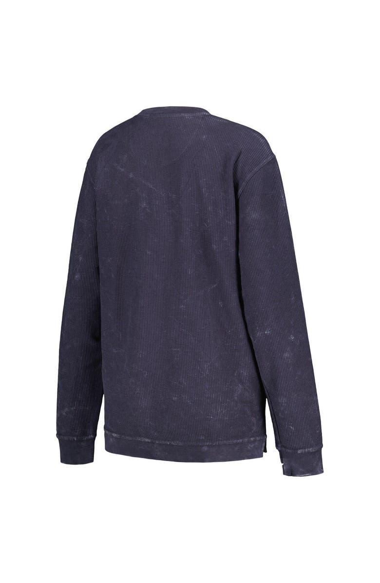 G-III 4HER BY CARL BANKS Women's G-III 4Her by Carl Banks Navy Denver Broncos Comfy Cord Pullover Sweatshirt, Alternate, color, Navy