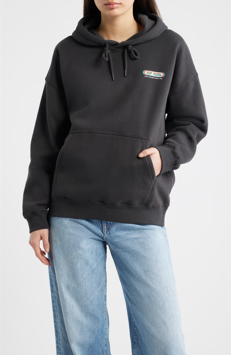Rip Curl Surf Revival Heritage Hoodie, Main, color, Washed Black