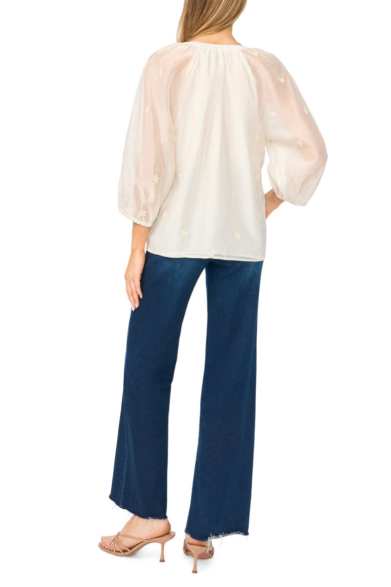 Raglan Sleeve Balloon Top, Alternate, color, NEW IVORY