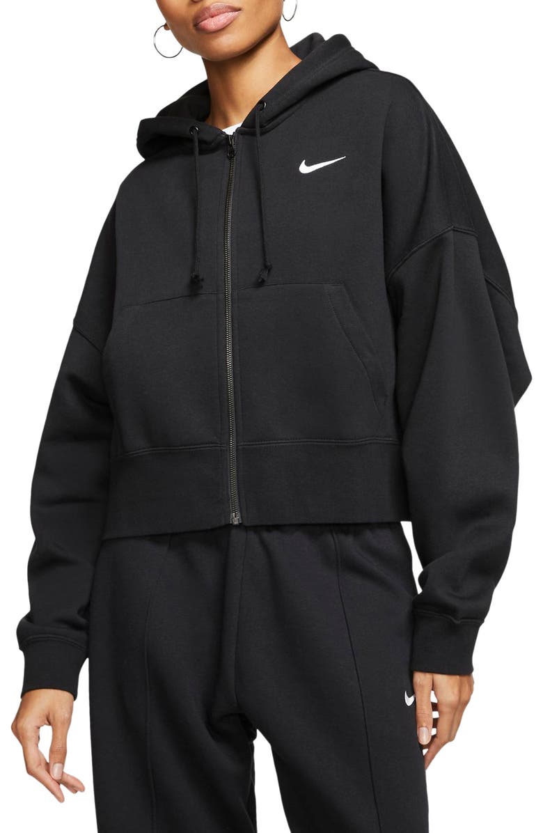 Nike Sportswear Fleece Full Zip Hoodie, Main, color, 