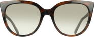 FERRAGAMO 56mm Gradient Cat Eye Sunglasses