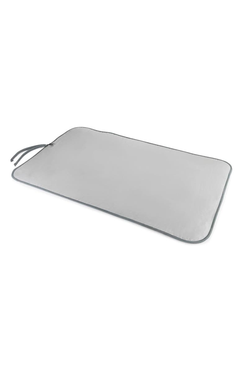Minky Deluxe Ironing Mat, Main, color, Grey