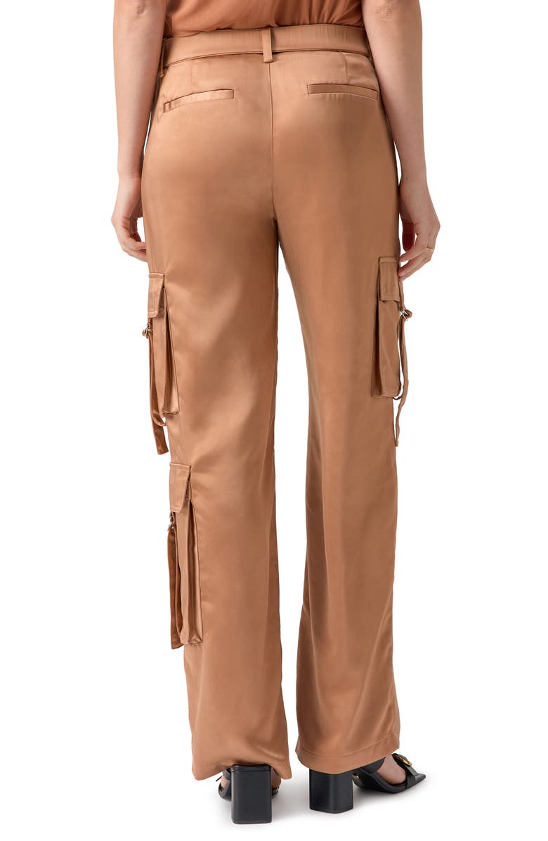 Sanctuary Y2K Strappy Cargo Pants, Alternate, color, Mocha Mous