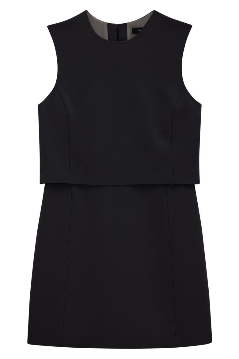 Sleeveless Minidress, Alternate, color, BLACK