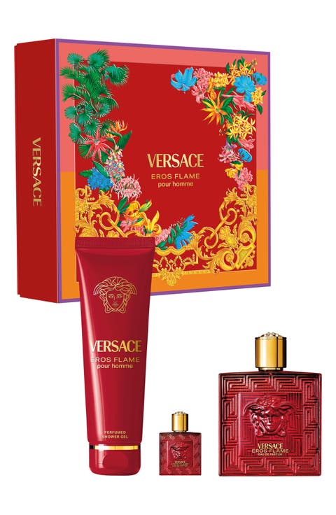 Eros Flame 3-Piece Fragrance Gift Set $197 Value