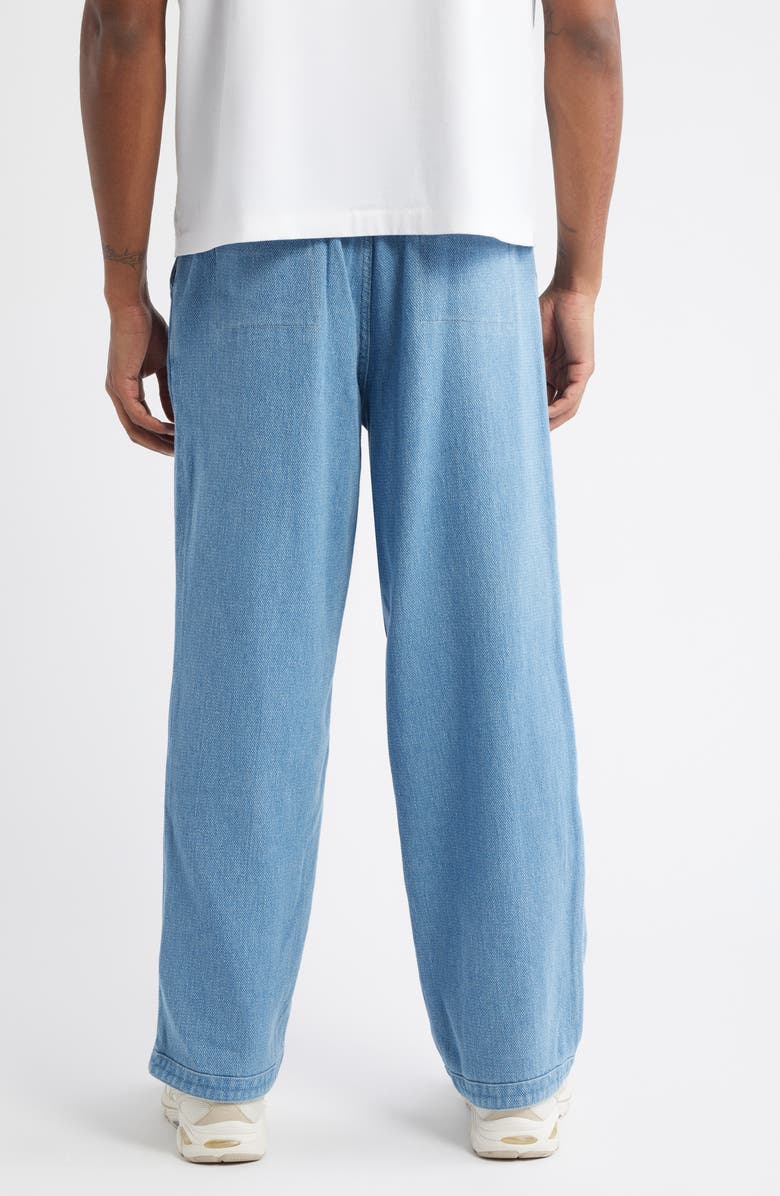 PLEASURES Blitz Wide Leg Jeans, Alternate, color, Indigo